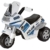 Peg Perego ED0910 - Elektro-Motorrad Raider 6V Polizei weiß/blau -