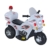 Elektro Kinder Motorrad Auto Polizeimotorrad Kinderauto Kids Roller mit Akku (weiß) - 