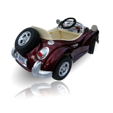 Kinder Elektroauto MB-Oldtimer im Retro Style JE128 Elektro Kinderauto Kinderfahrzeug - 