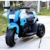 Kinderfahrzeug- Elektro Kindermotorrad - Dreirad - 3 Farben zur Auswahl (Blau) - 