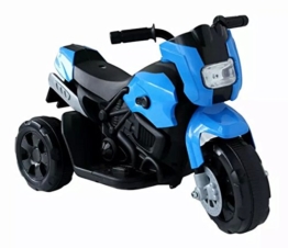Kinderfahrzeug- Elektro Kindermotorrad - Dreirad - 3 Farben zur Auswahl (Blau) -