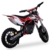 NEU Kinder Mini Crossbike Gazelle ELEKTRO 500 WATT inklusive verstärkter Gabel Dirt Bike Dirtbike Pocket Cross rot - 