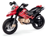 Peg Perego MC0015 - Peg Perego - Motorrad Ducati Hypermotard 1100 Evo, 12 Volt -