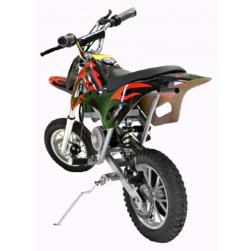 Rocket DB350 - Kinder-Gelände-Motorrad - Elektro-Spielfahrzeug 24 V/350 W - schwarz - 